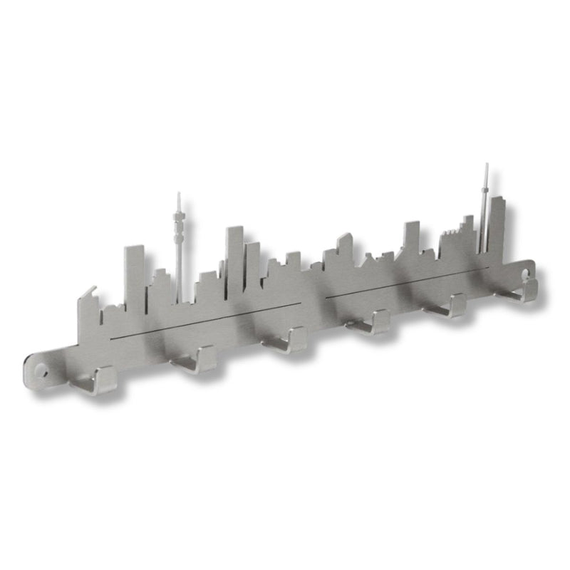 Load image into Gallery viewer, House Numbers & Key Hanger Set – Stainless Steel