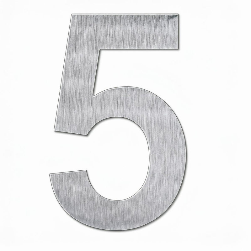 Load image into Gallery viewer, House Numbers & Key Hanger Set – Stainless Steel