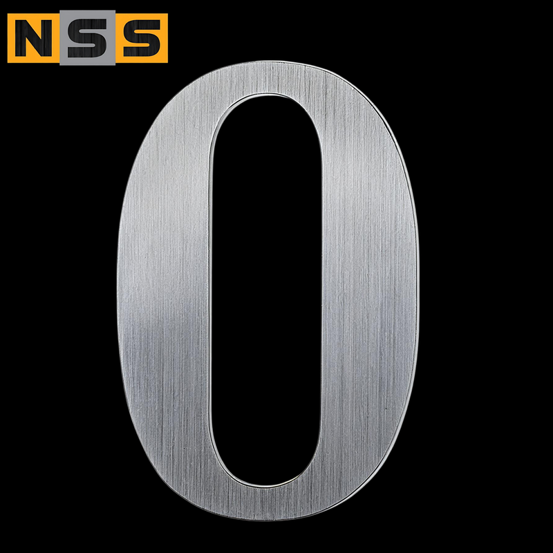 Load image into Gallery viewer, House Number – 228mm Brushed Stainless Steel