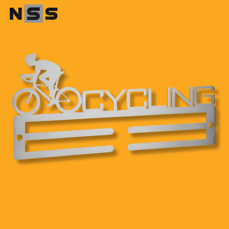 Load image into Gallery viewer, Medal Hanger Set – Netball, Cycling & Tennis, Stainless Steel
