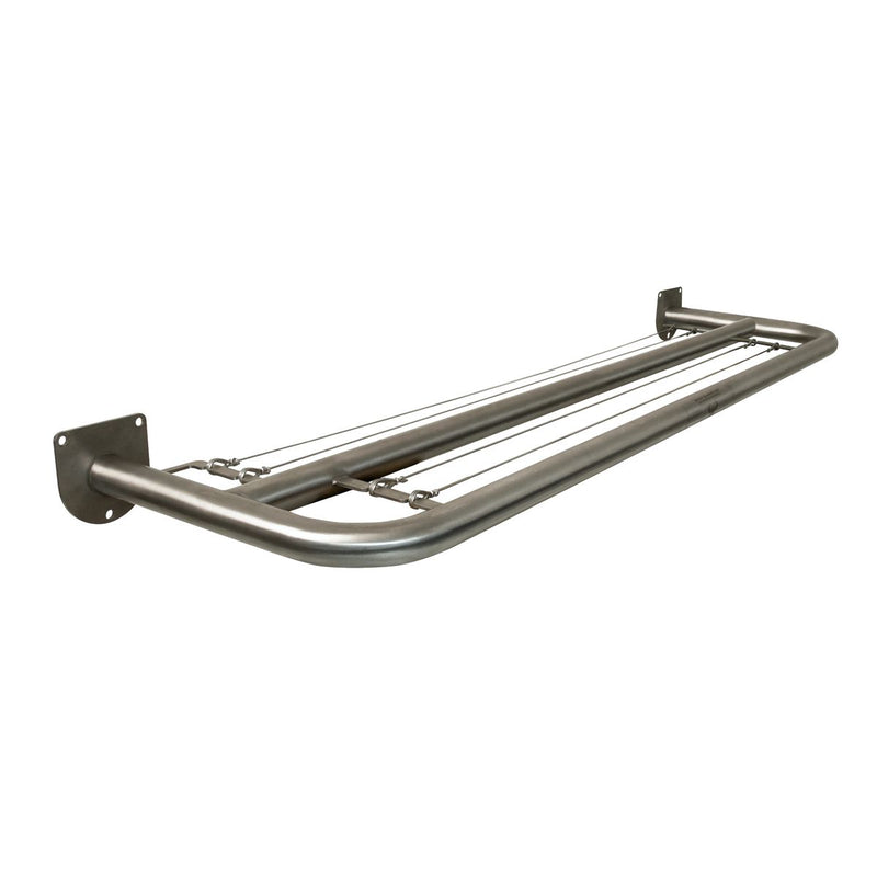 Load image into Gallery viewer, Washing Line – Heavy-Duty Stainless Steel, Wall Mounted