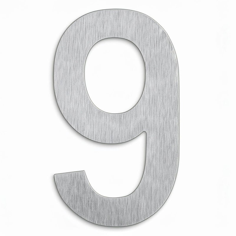 Load image into Gallery viewer, House Numbers – 228mm Stainless Steel Two-Digit Set
