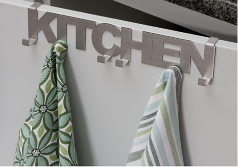 STAINLESS STEEL KITCHEN CUPBOARD HOOK