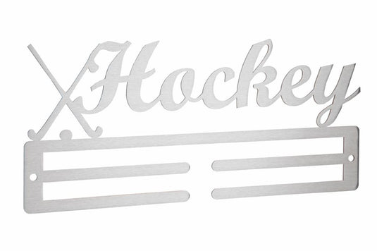 Hockey stainless steel medal hanger