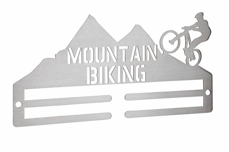 Load image into Gallery viewer, Mountain biking stainless steel medal hanger