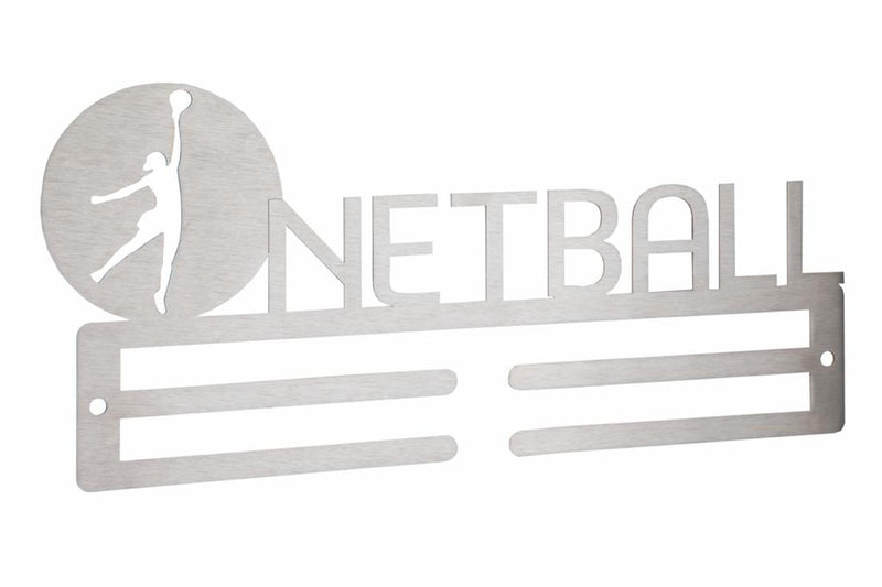 Load image into Gallery viewer, netball stainless steel medal hanger