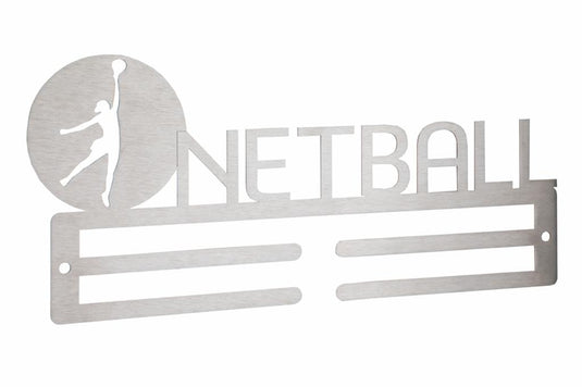netball stainless steel medal hanger