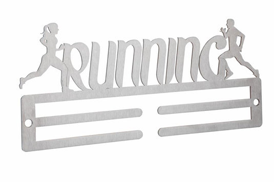 Running stainless steel medal hanger