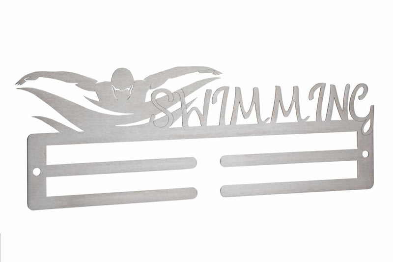 Load image into Gallery viewer, swimming stainless steel medal hanger