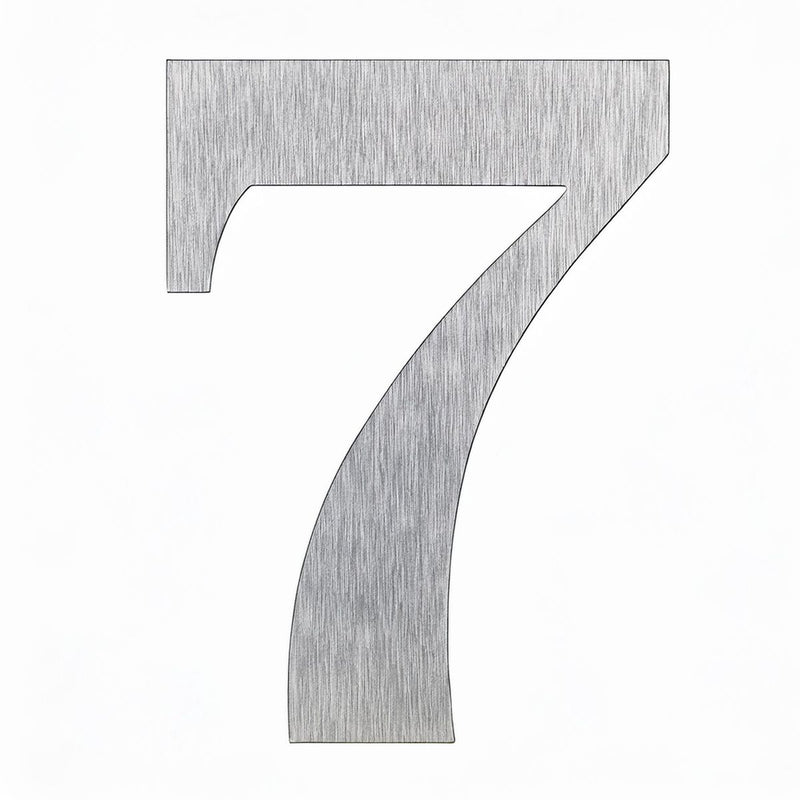 Load image into Gallery viewer, House Numbers &amp; Key Hanger Set – Stainless Steel
