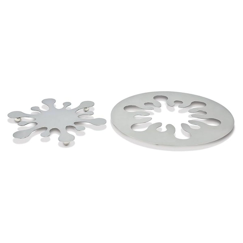 Load image into Gallery viewer, Trivet – Stainless Steel Hot Pot Stand, Splash Design
