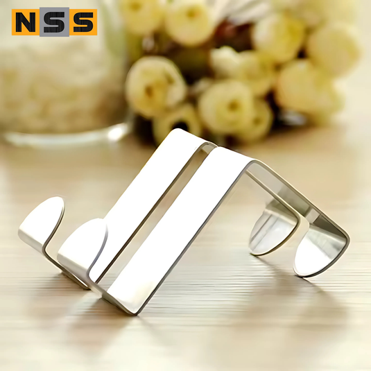 Over-Door Hooks – Stainless Steel, Set of 4