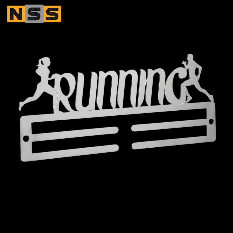 Load image into Gallery viewer, Medal Hanger – Stainless Steel Wall-Mounted Sports Display
