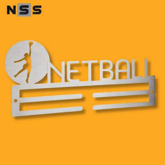 Medal Hanger Set – Netball, Cycling & Tennis, Stainless Steel