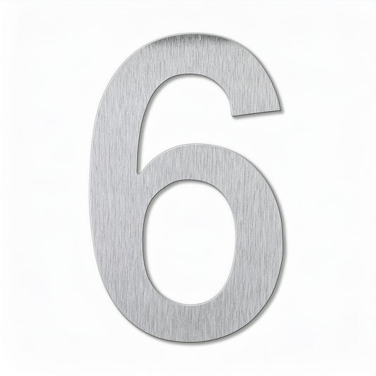 House Numbers – 228mm Stainless Steel Two-Digit Set