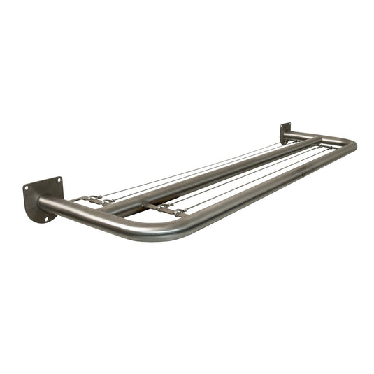 Washing Line – Heavy-Duty Stainless Steel, Wall Mounted
