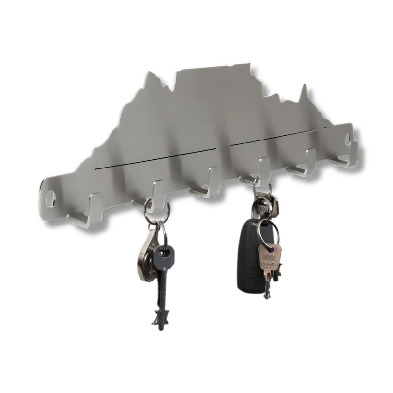 Load image into Gallery viewer, Key Hanger – Stainless Steel Wall Mounted, South African Designs
