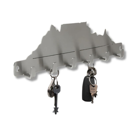 Key Hanger – Stainless Steel Wall Mounted, South African Designs