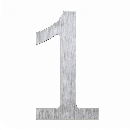 House Numbers & Key Hanger Set – Stainless Steel