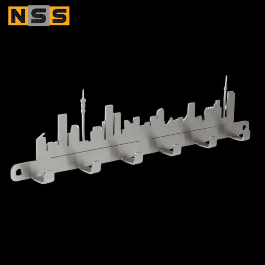 Key Hanger – Stainless Steel Wall Mounted, South African Designs