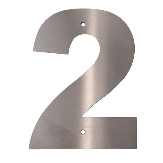 House Number – 150mm Stainless Steel