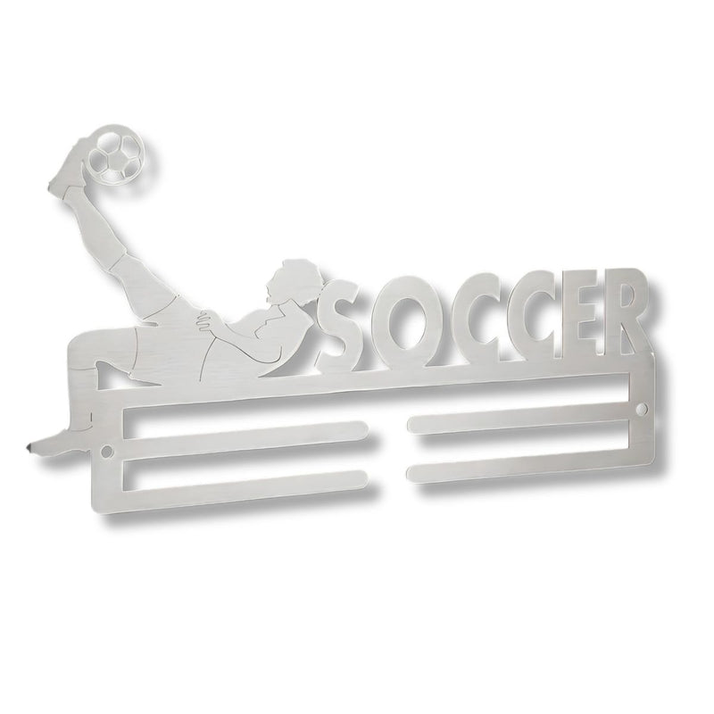 Load image into Gallery viewer, Medal Hanger – Stainless Steel Wall-Mounted Sports Display
