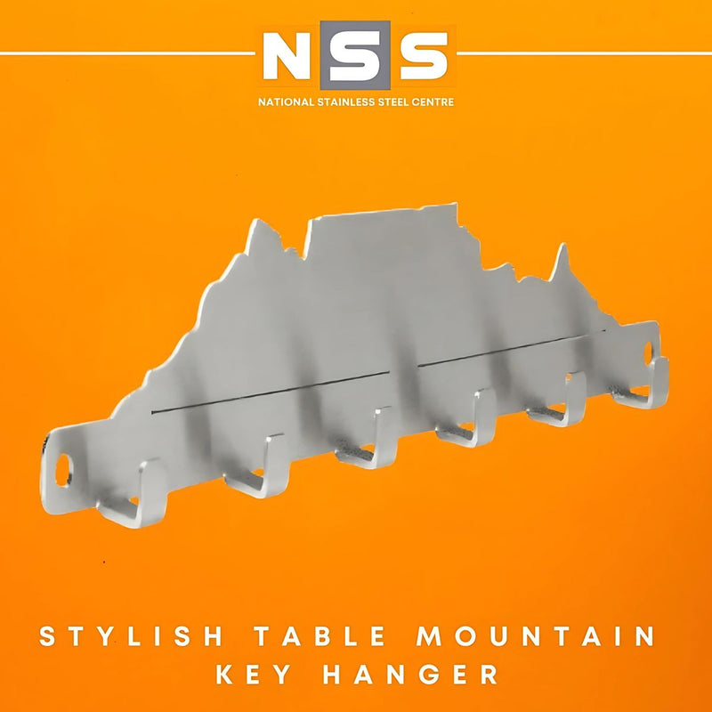 Load image into Gallery viewer, Key Hanger – Stainless Steel Wall Mounted, South African Designs

