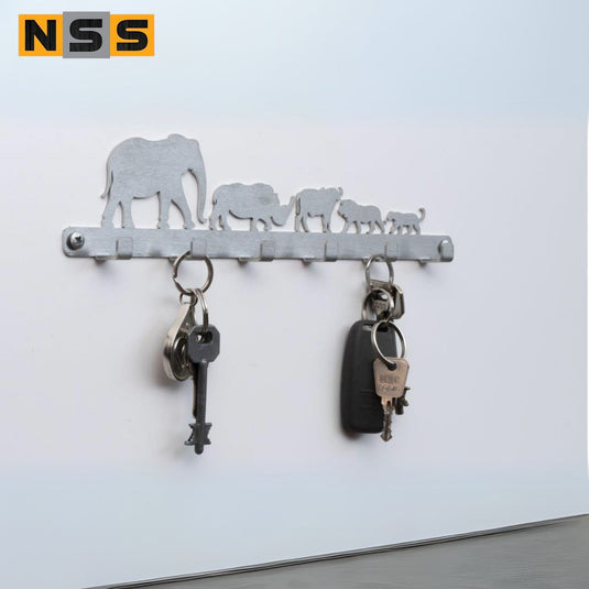 Key Hanger – Stainless Steel Wall Mounted, South African Designs