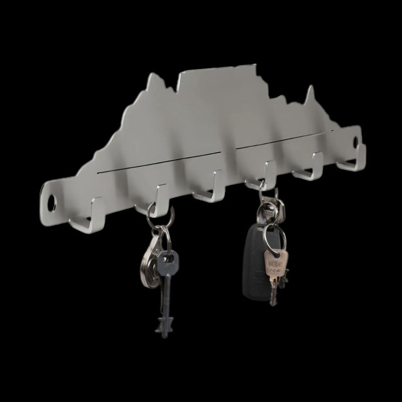 Load image into Gallery viewer, Key Hanger – Stainless Steel Wall Mounted, South African Designs

