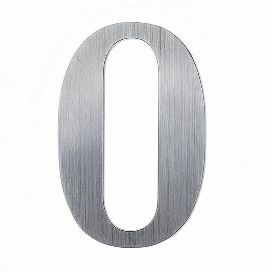 House Numbers – 228mm Stainless Steel Two-Digit Set